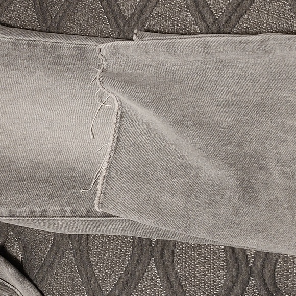 ❤️EUC Vervet Brand Too Good to Me High Rise Cropped Skinny Jeggings, Grey Wash - Picture 12 of 14